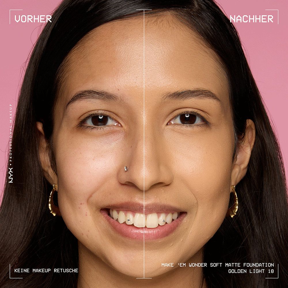 Bild: NYX Professional Make-up Make 'EM Wonder Foundation Golden Light 18