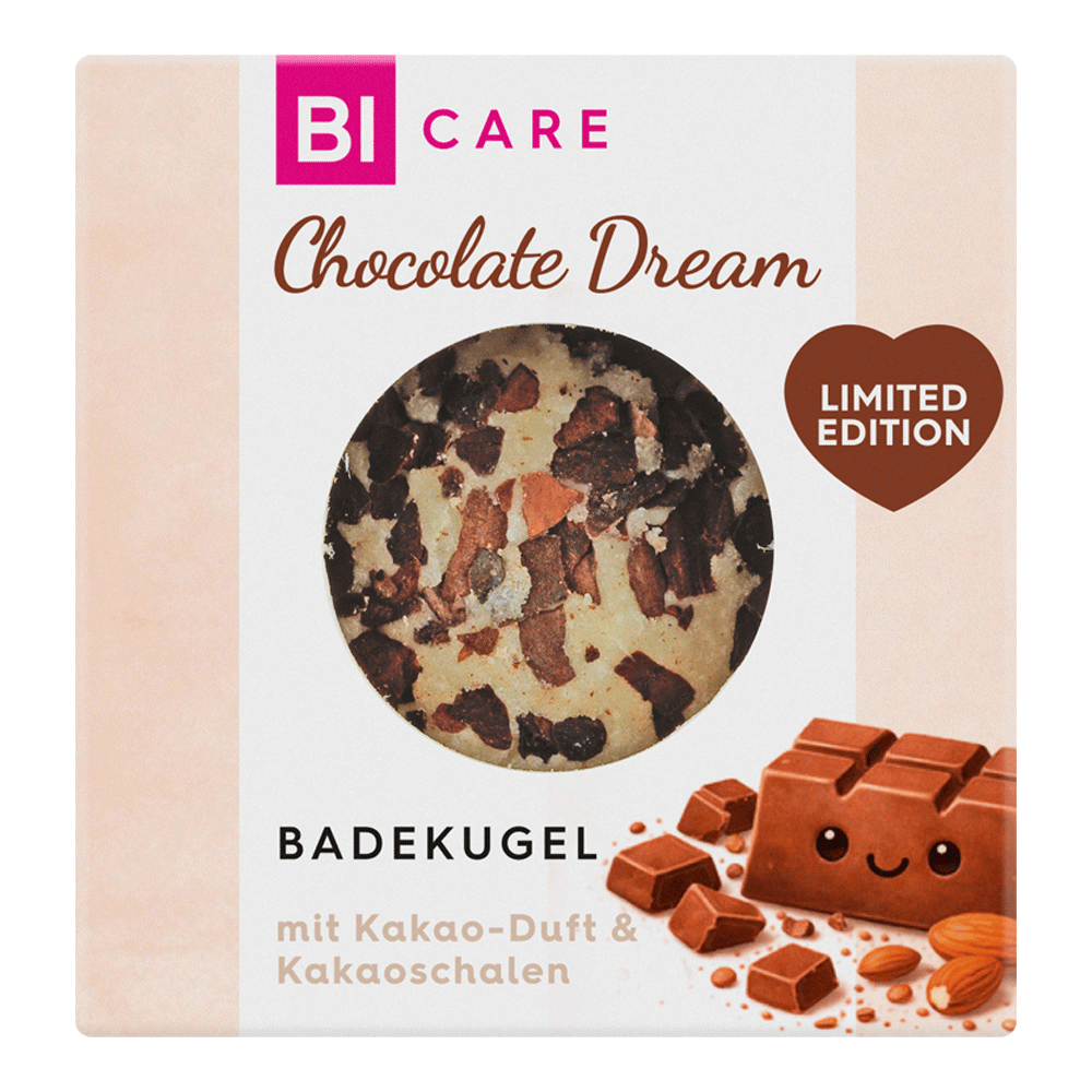 Bild: BI CARE Badekugel Chocolate Dream 