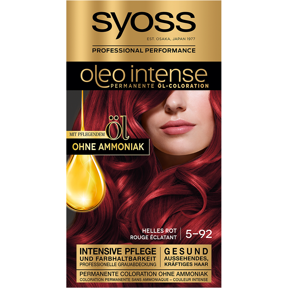 Bild: syoss Oleo Intense Permanente Öl-Coloration Helles Rot