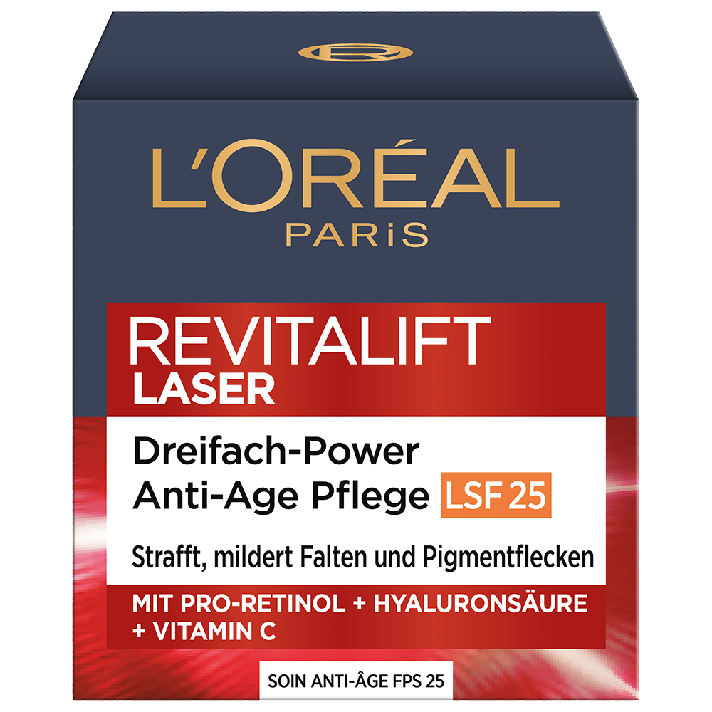 Bild: L'ORÉAL PARIS Revitalift Laser X3 Anti-Age Intensiv-Pflege LSF 20
