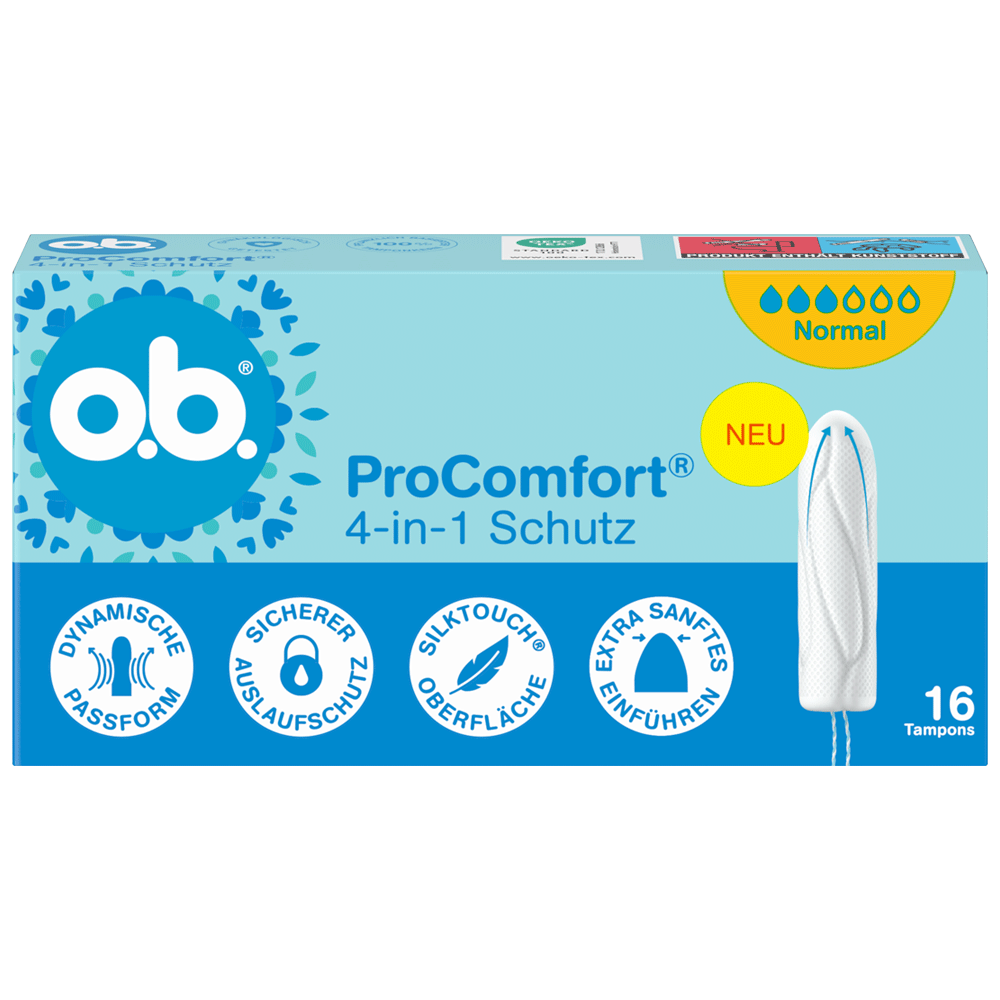 Bild: o.b. ProComfort Tampons Normal