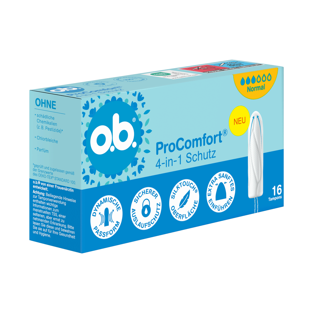 Bild: o.b. ProComfort Tampons Normal