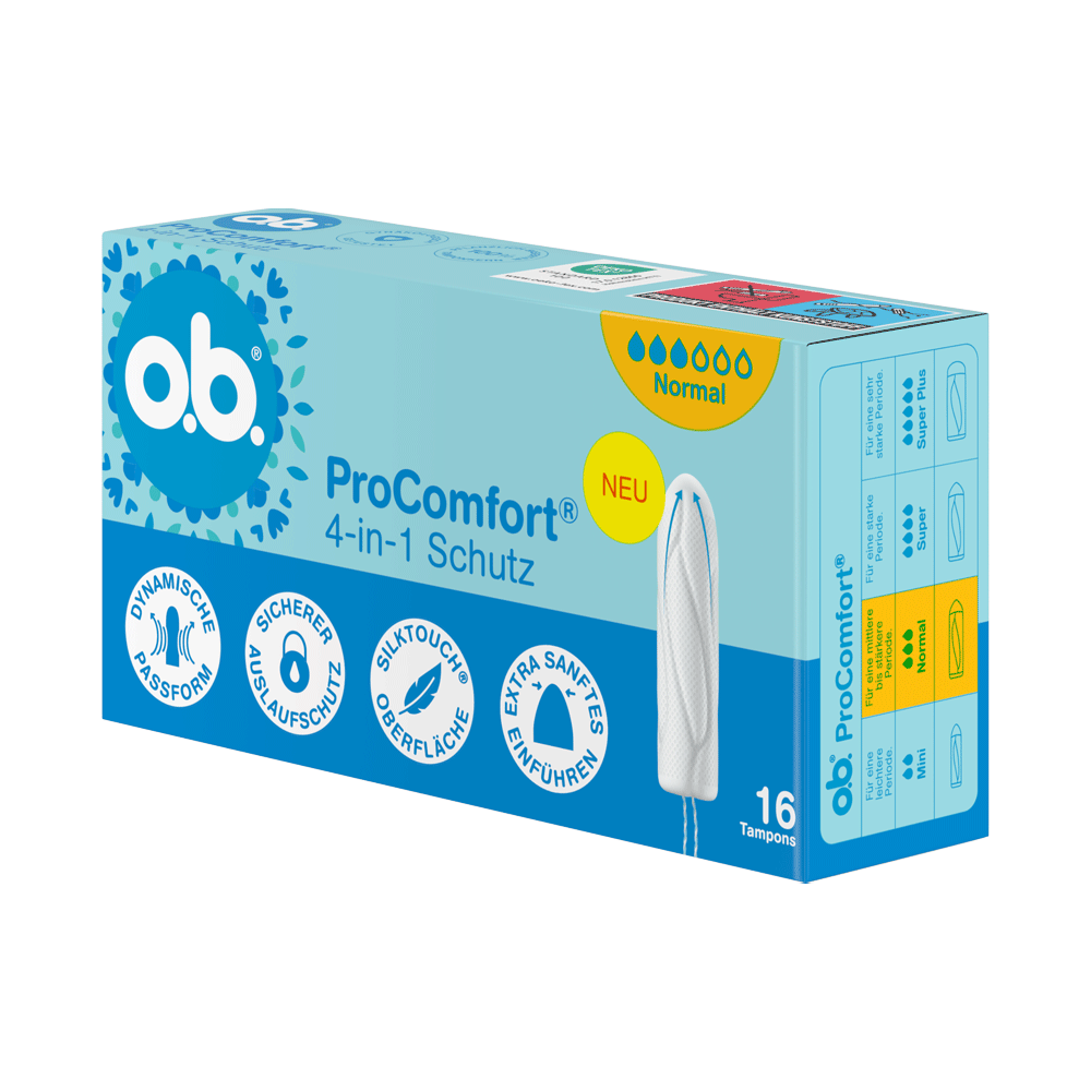 Bild: o.b. ProComfort Tampons Normal
