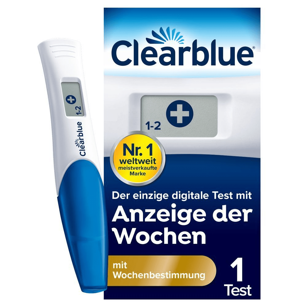 Bild: Clearblue Schwangerschaftsfrühtest