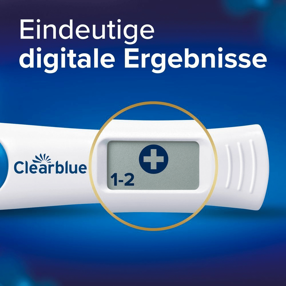 Bild: Clearblue Schwangerschaftsfrühtest