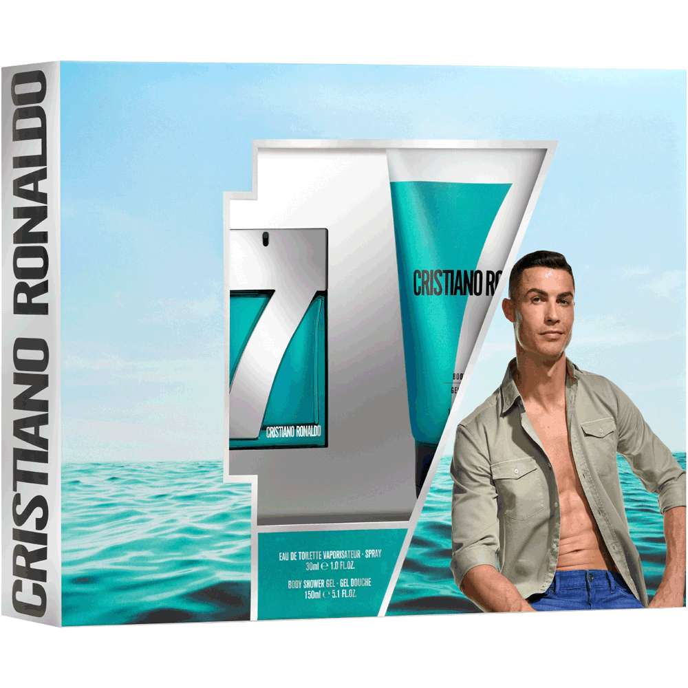 Bild: Cristiano Ronaldo 7 Origins Geschenkset Eau de Toilette 30 ml + Duschgel 150 ml