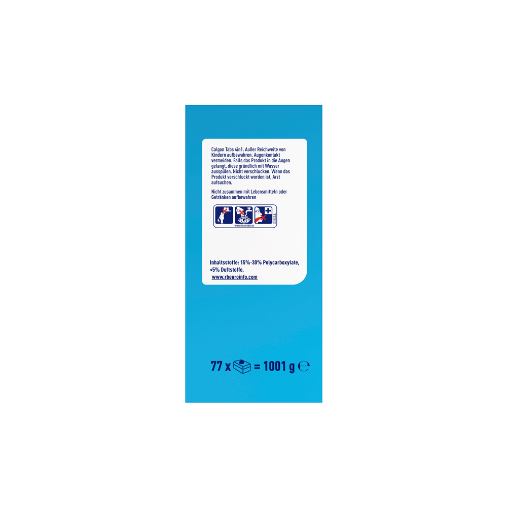 Bild: Calgon 4In1 Tabs