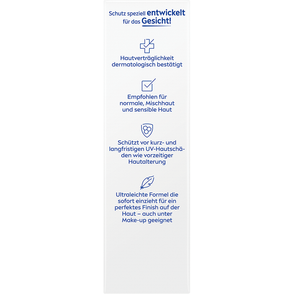 Bild: NIVEA Sun UV Gesicht Experte Triple Protect Ultraleichtes Fluid LSF 50+