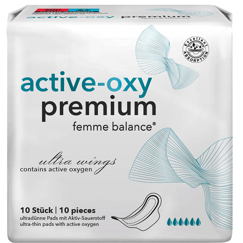 Bild: femme balance Active-Oxy Premium Binden