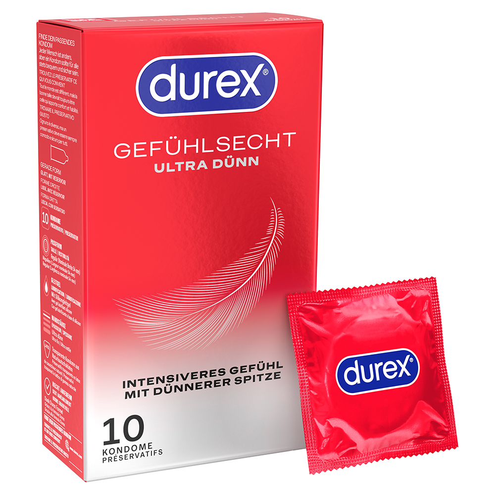 Bild: durex Gefühlsecht Ultra Kondome