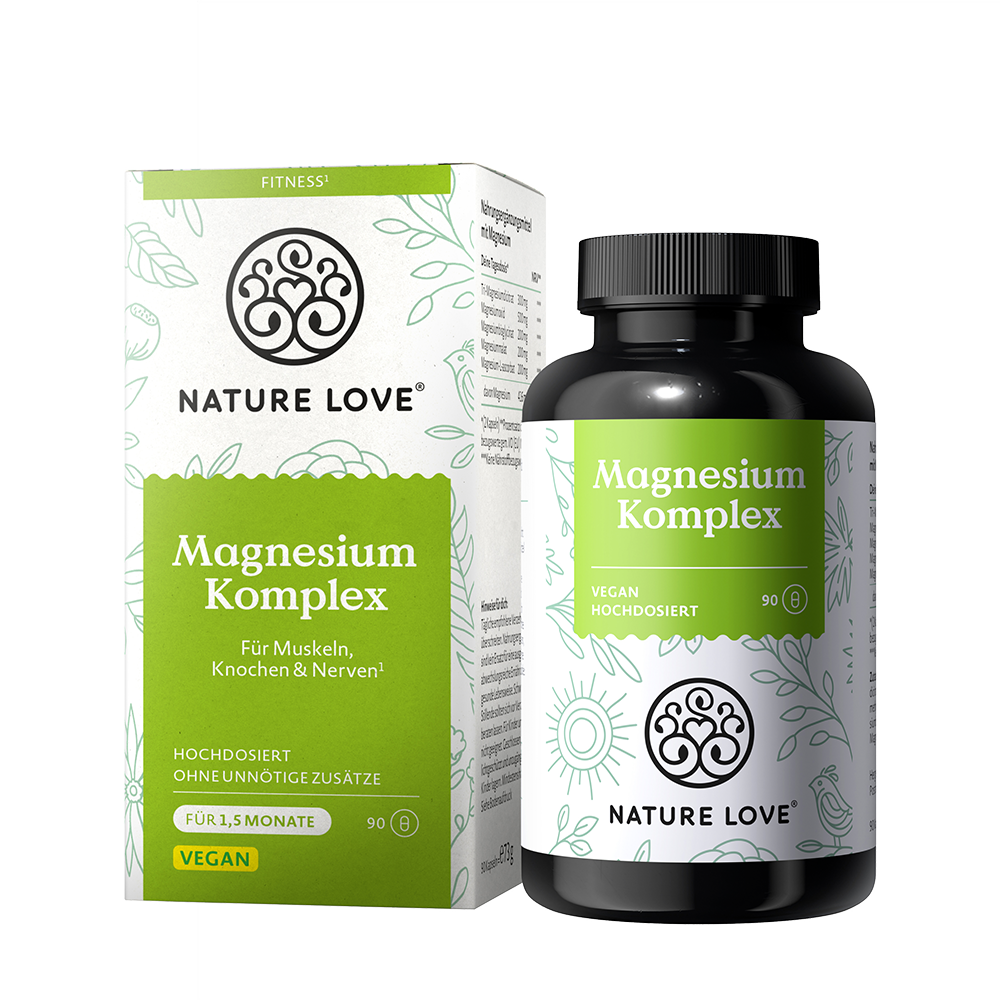 Bild: NATURE LOVE Magnesium Komplex 