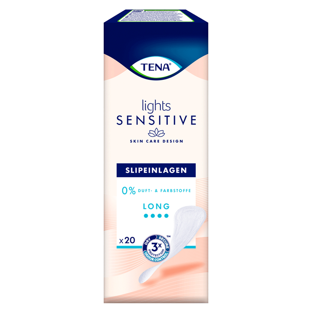 Bild: TENA Lights Sensitive Slipeinlagen Long 