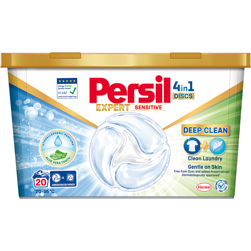 Bild: Persil 4in1 Discs Expert Sensitive