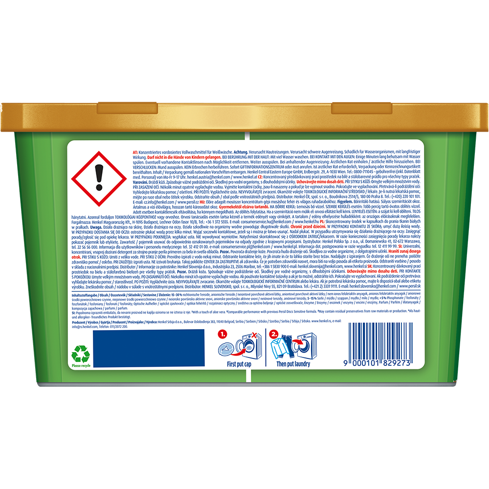 Bild: Persil 4in1 Discs Expert Sensitive