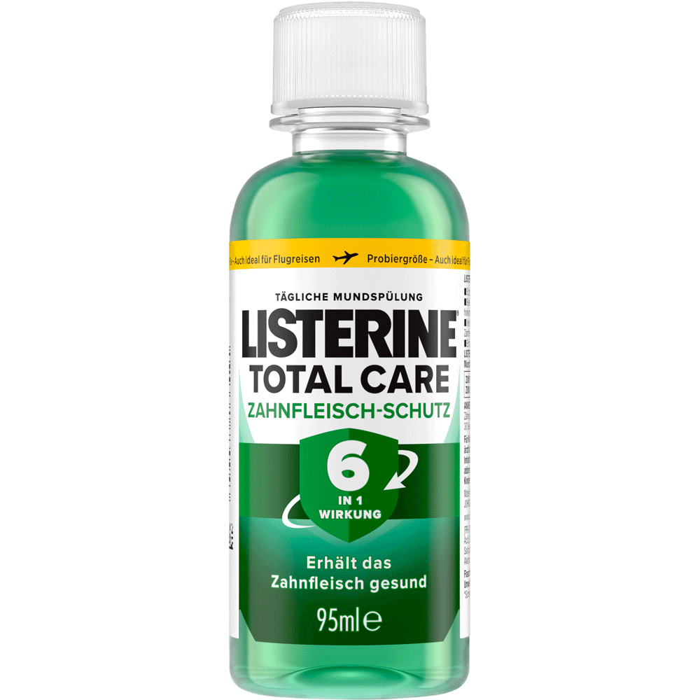 Bild: LISTERINE Mundspülung Total Care Zahnfleisch-Schutz Mini