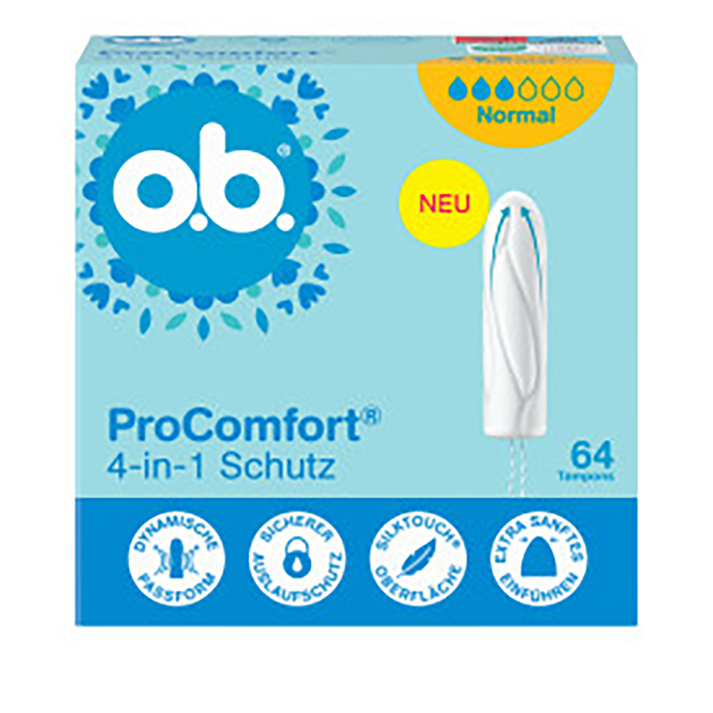 Bild: o.b. ProComfort Tampons Normal