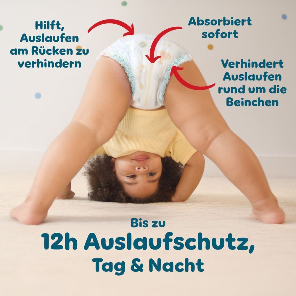 Bild: Pampers Baby-Dry Pants Größe 7, 17kg+, Monatsbox 