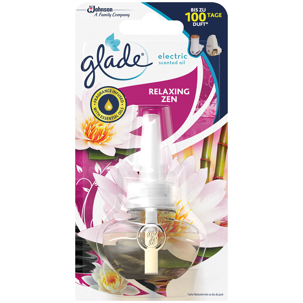 Bild: Glade Electric Scented Oil Nachfüllung Relaxing Zen 