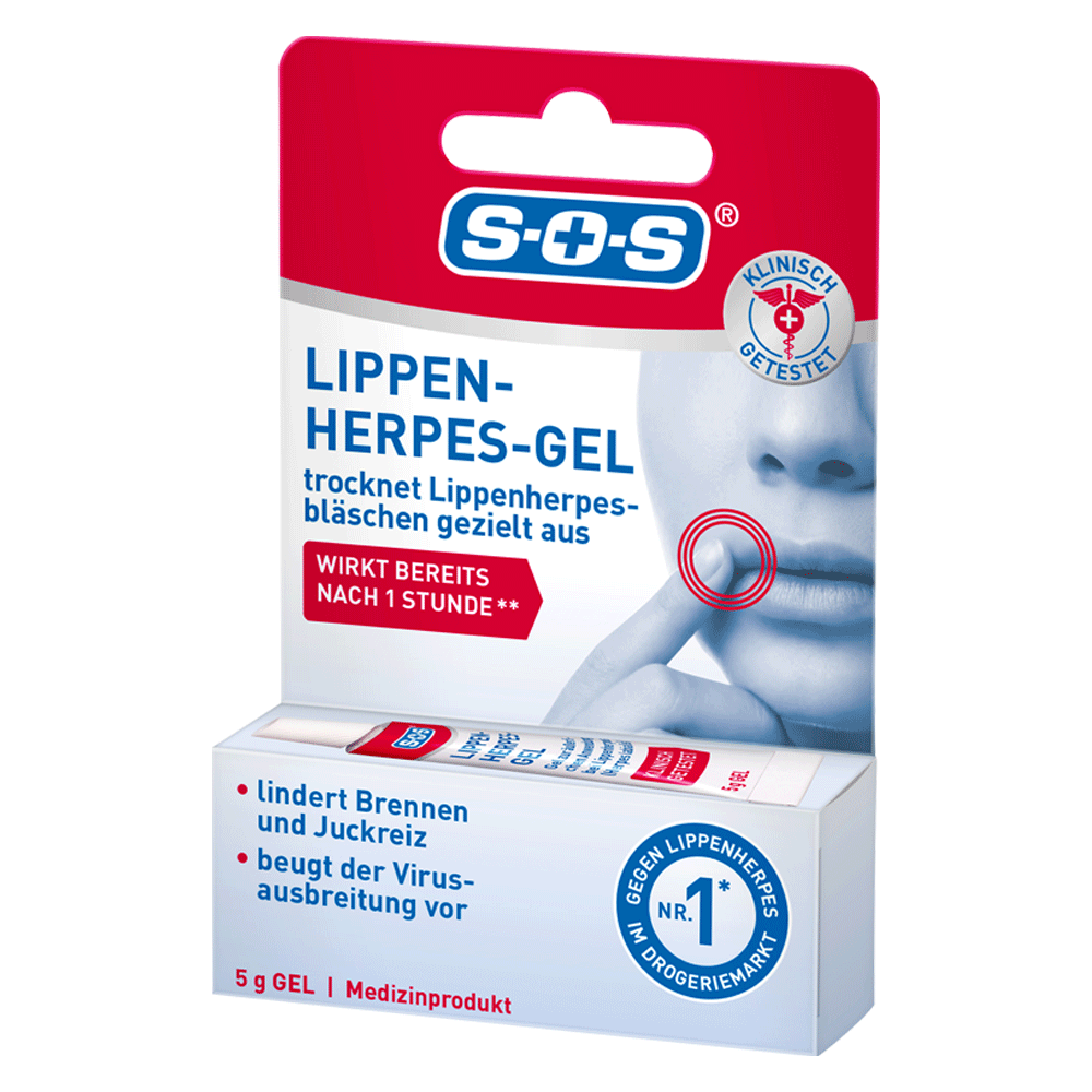 Bild: SOS Lippen Herpes Gel