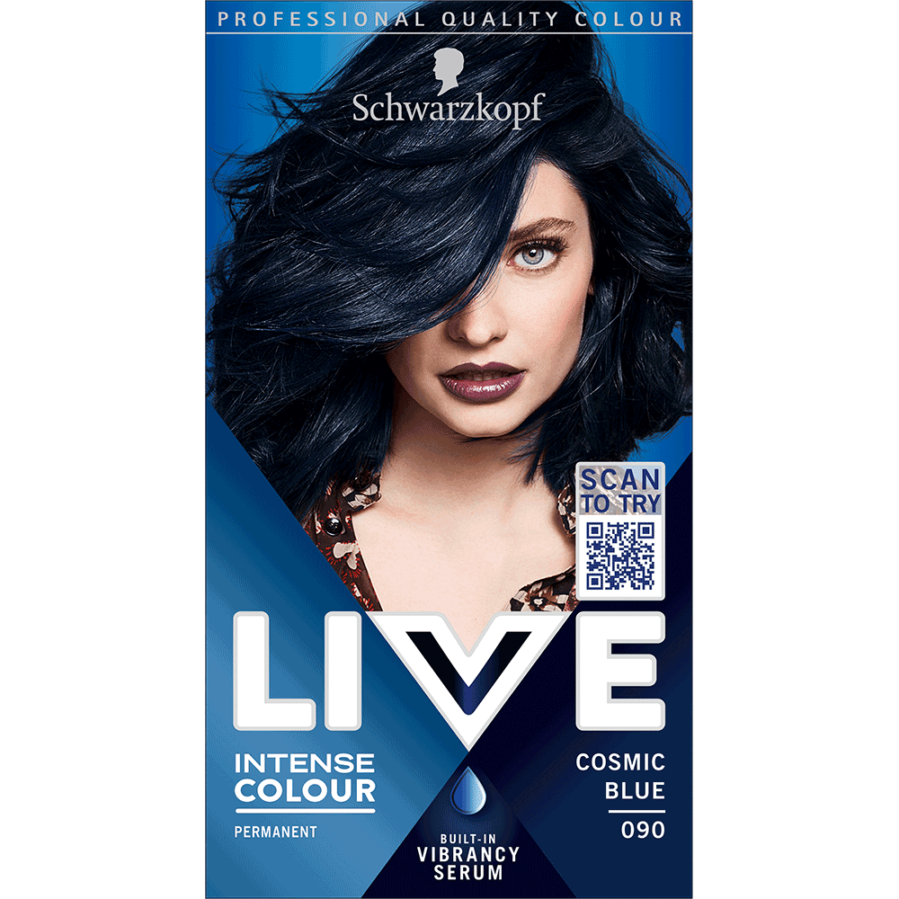 Bild: Schwarzkopf Live Intense Colour 090 Cosmic Blue