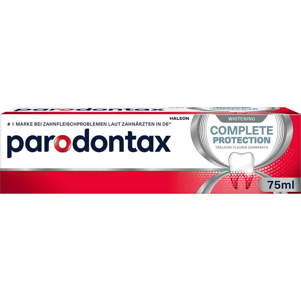 Bild: Parodontax Zahnpasta Complete Protection Whitening
