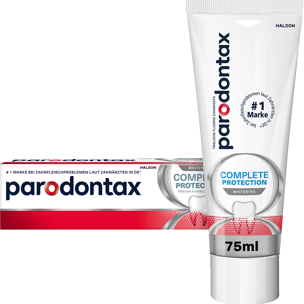 Bild: Parodontax Zahnpasta Complete Protection Whitening
