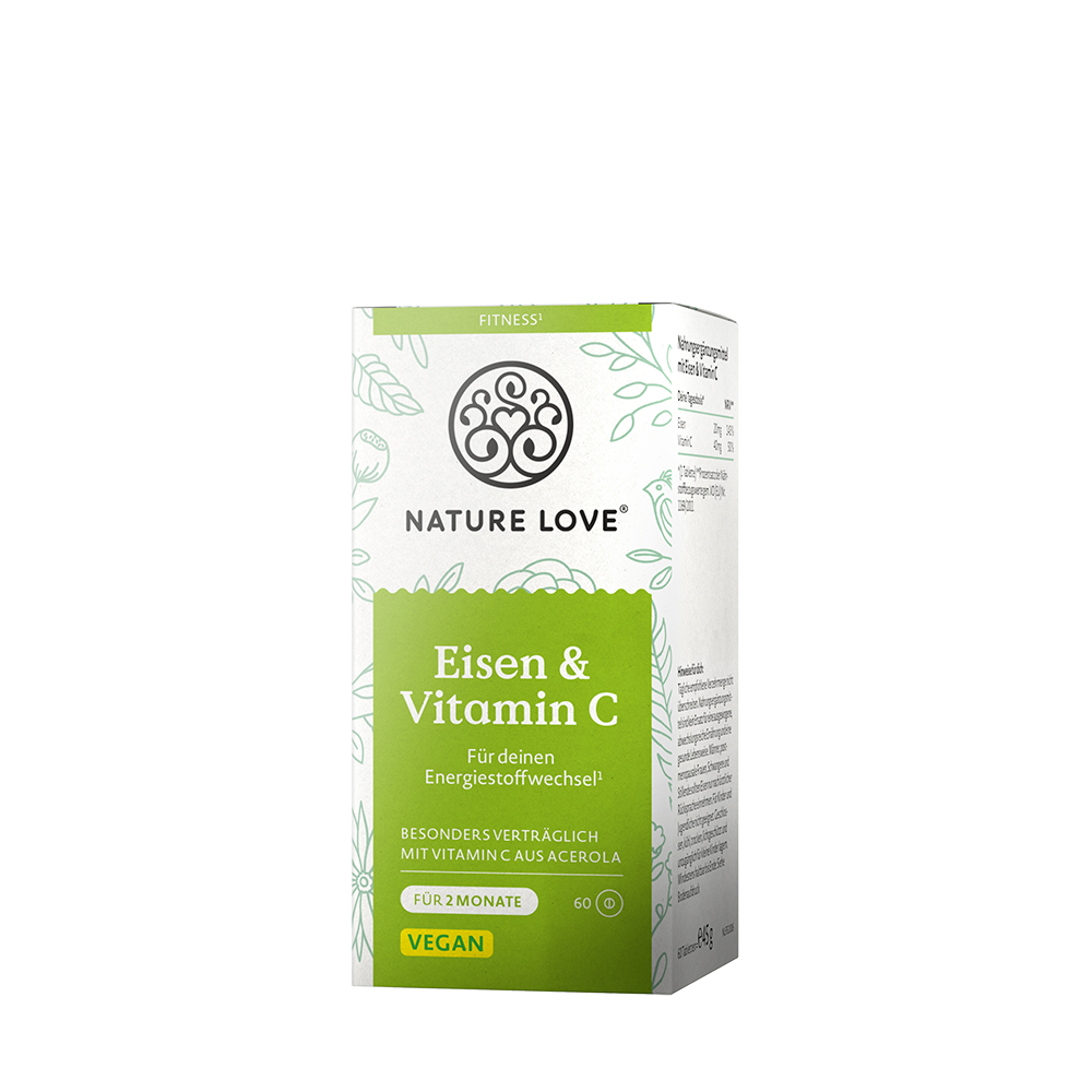 Bild: NATURE LOVE Eisen und Vitamin C