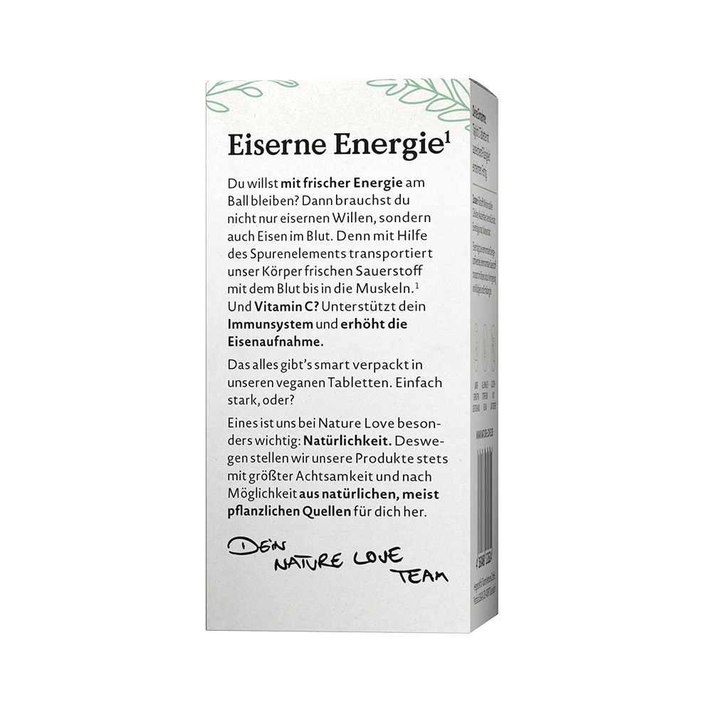 Bild: NATURE LOVE Eisen und Vitamin C