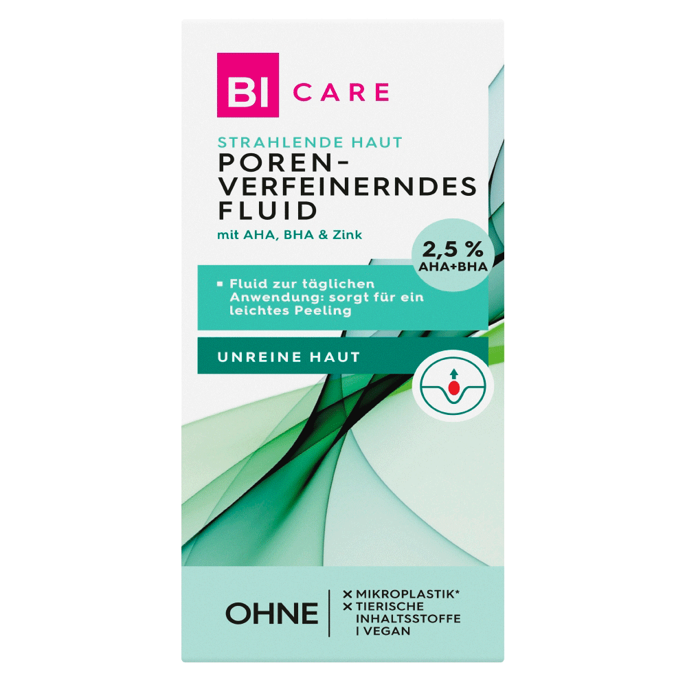 Bild: BI CARE Porenverfeinerndes Fluid mit AHA, BHA und Zink 