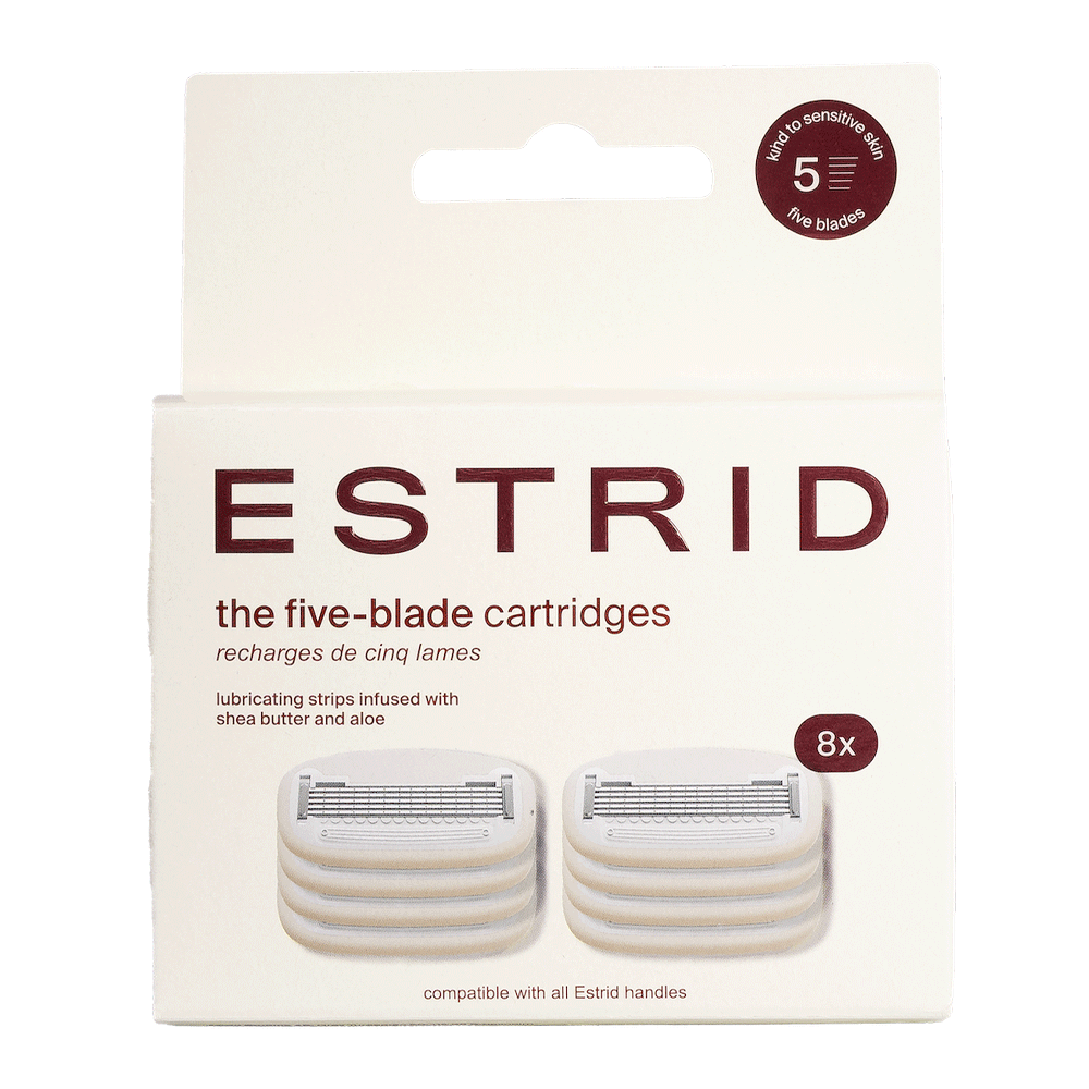Bild: ESTRID Rasierklingen The Five Blade Cartridges 