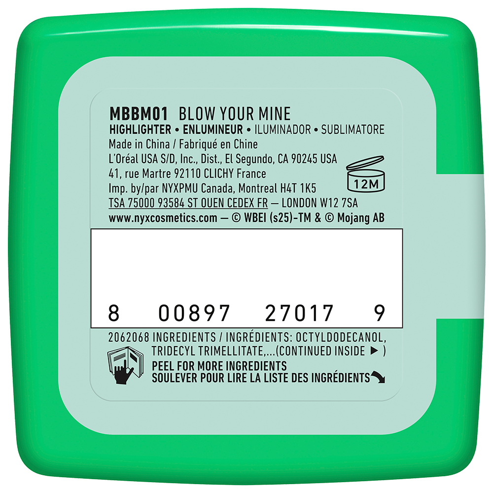 Bild: NYX Professional Make-up Minecraft Highlighter Balm 1