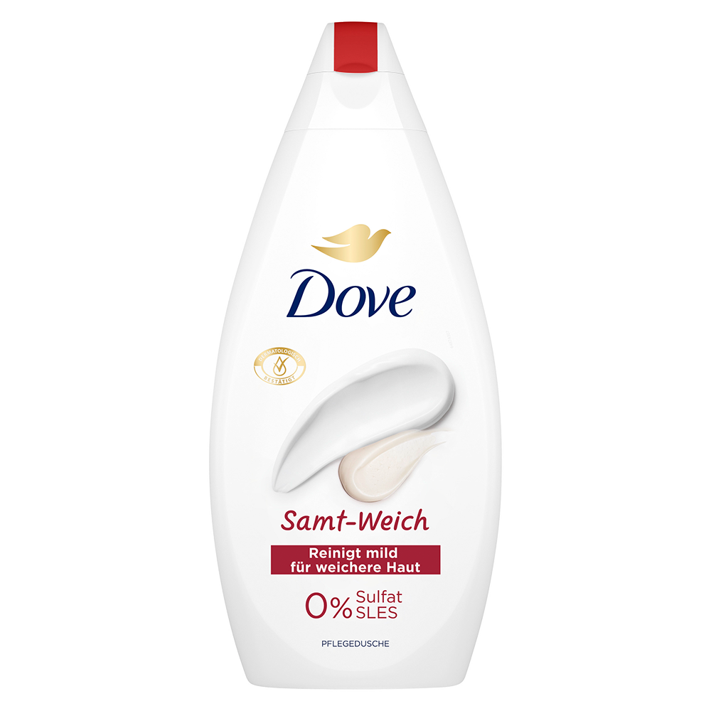 Bild: Dove Pflegedusche Samt-Weich