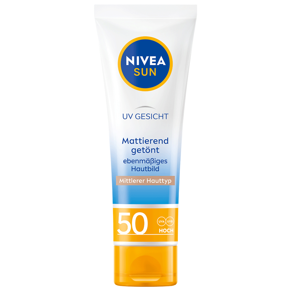 Bild: NIVEA Sun Mattierend getönter SonnenschutzLSF 50 