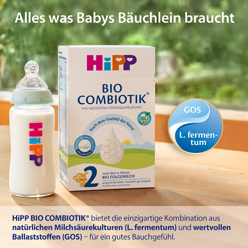 Bild: HiPP Bio Combiotik Folgemilch 2 