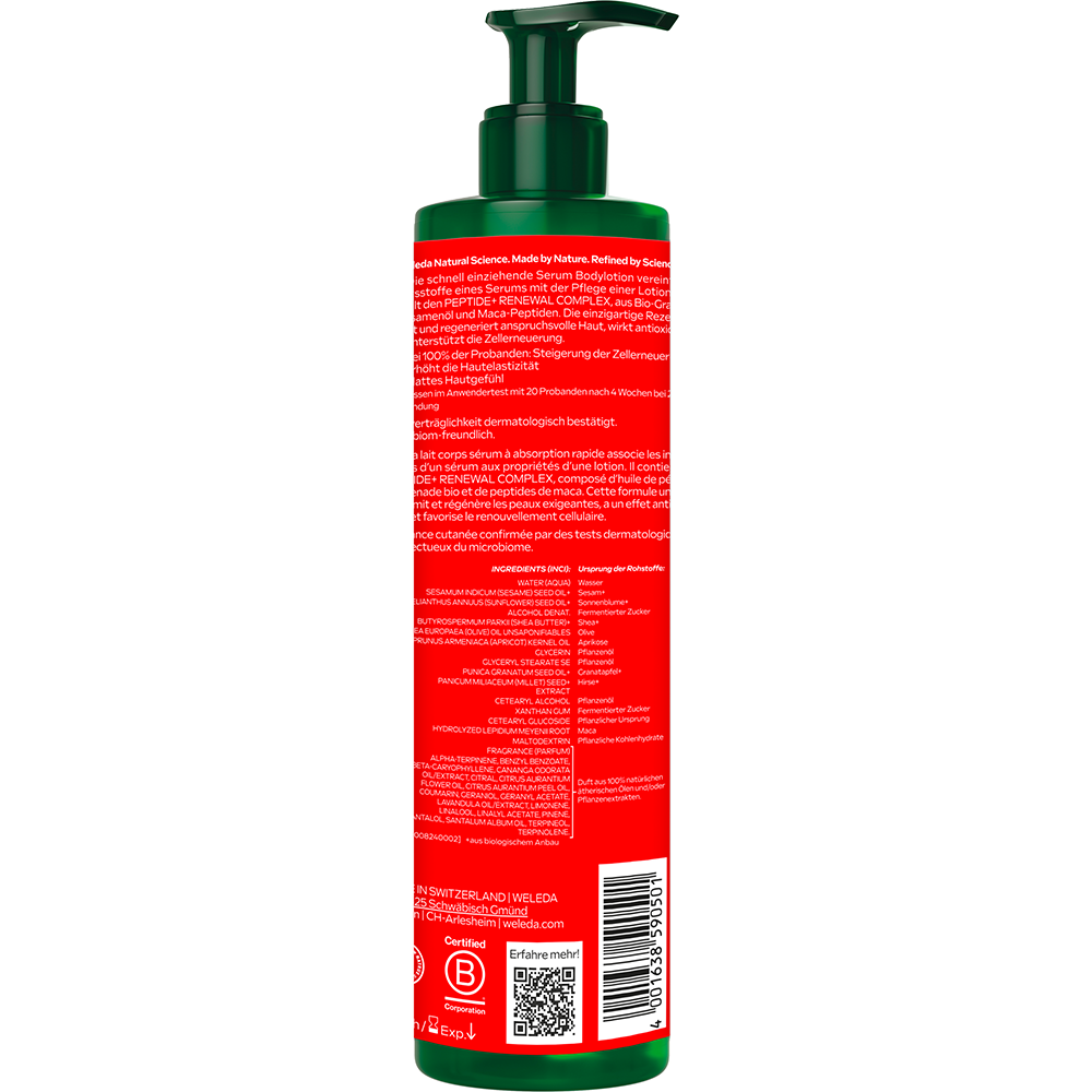 Bild: WELEDA Serum Bodylotion Straffend