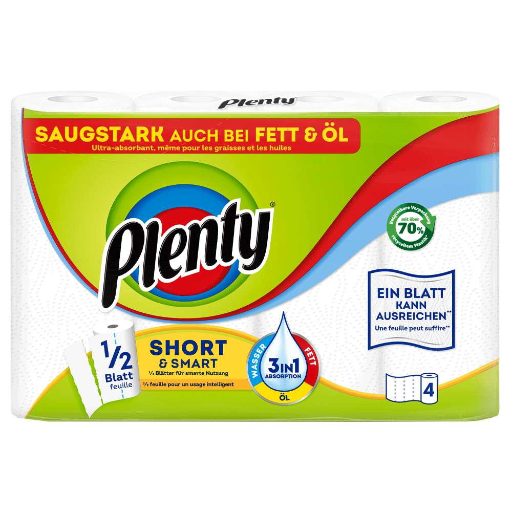 Bild: Plenty Küchenrolle Short & Smart 