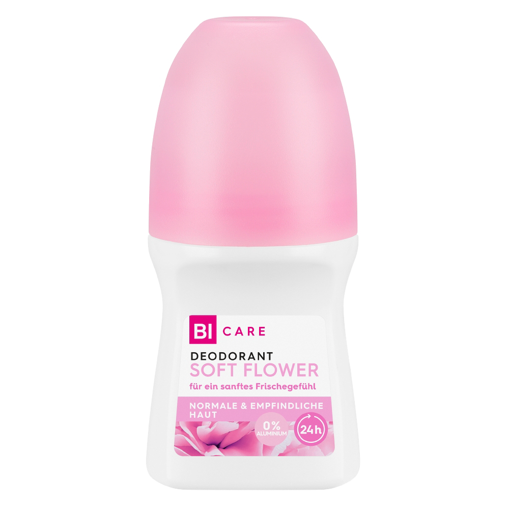 Bild: BI CARE Deo Roll On Soft Flower 