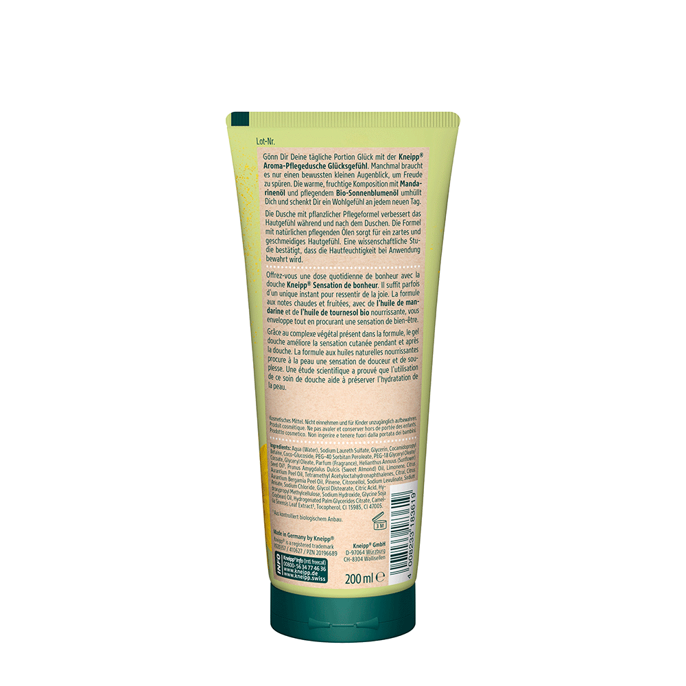 Bild: Kneipp Aroma Pflegedusche Glücksgefühl