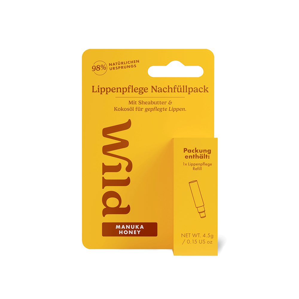 Bild: WILD Lippenpflege Nachfüllpack Manuka Honey 
