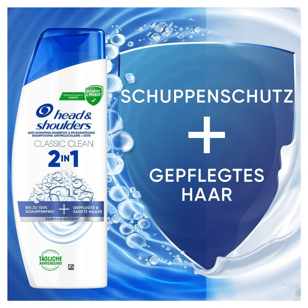 Bild: head & shoulders Classic Clean 2-in-1 Shampoo 