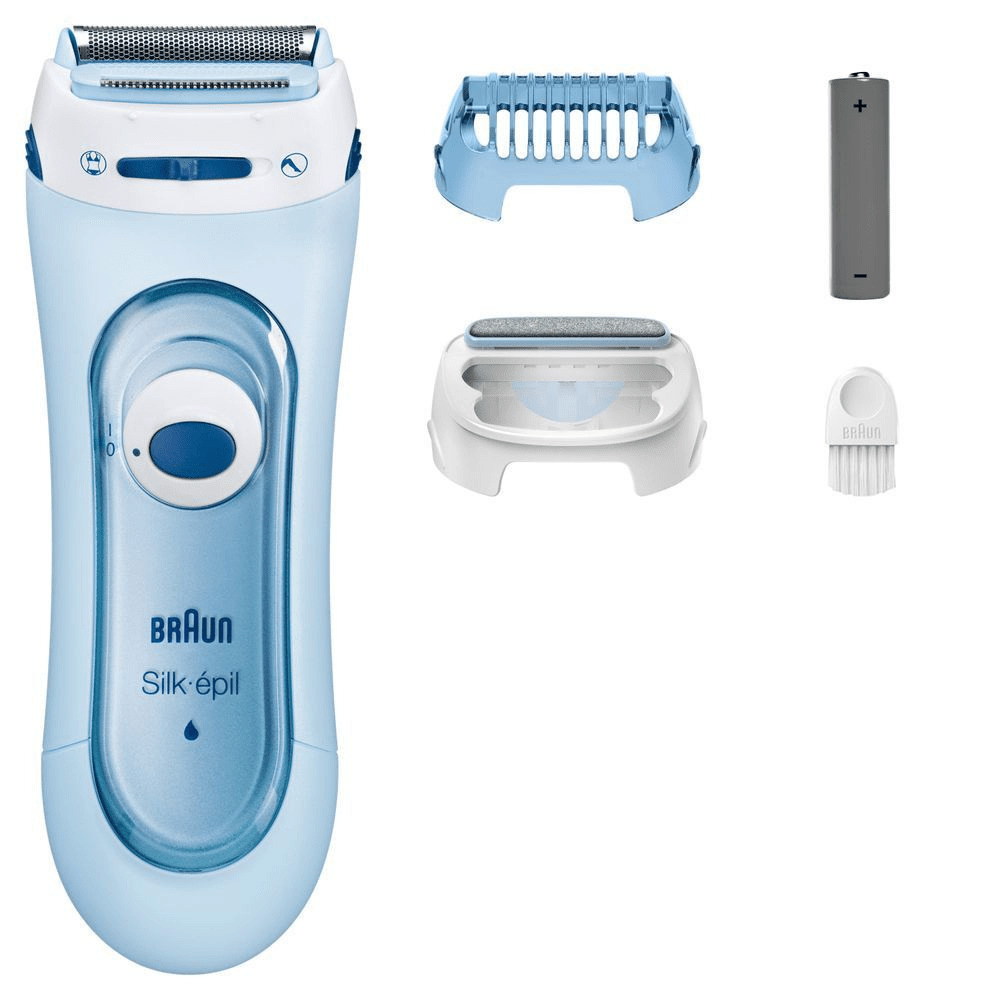 Bild: Braun Lady Shaver 5-160 – 3-In-1 Rasierer, Trimmer- Und Peeling-System, Wet&Dry