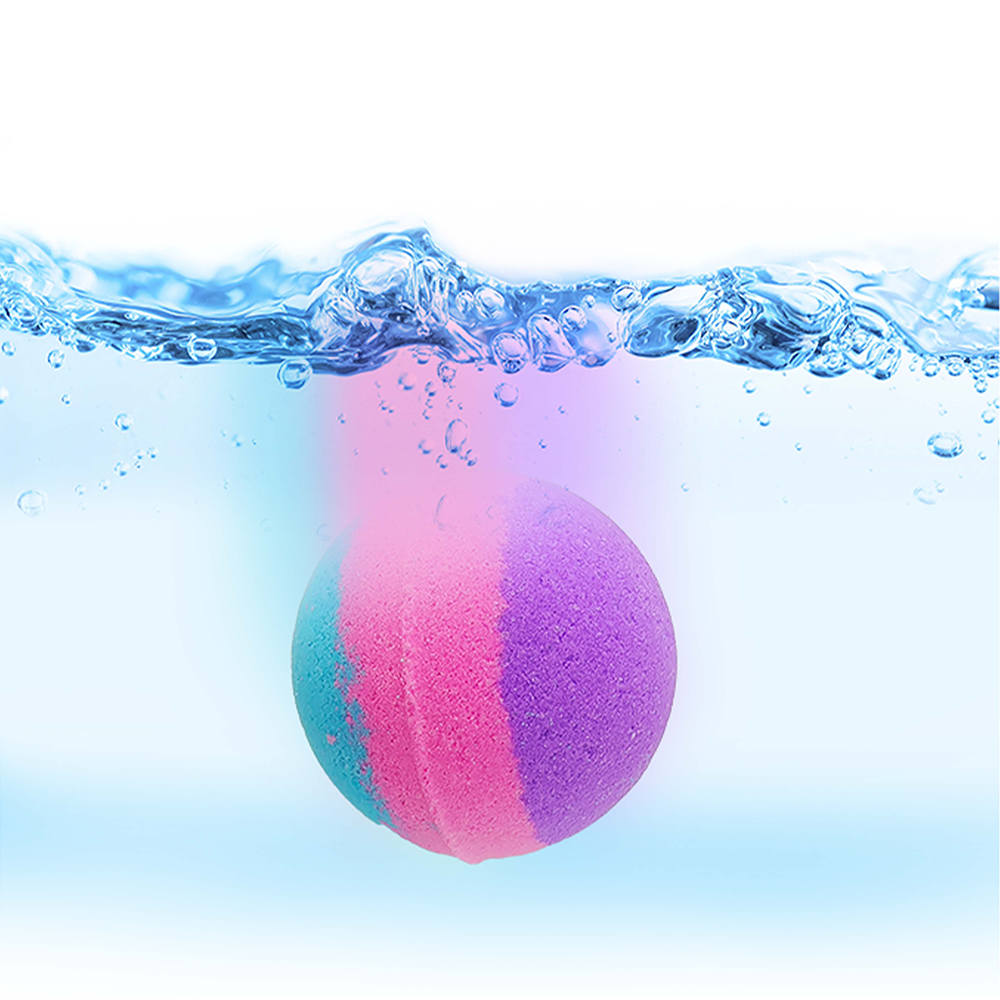 Bild: Craze Inkee Badekugeln Rainbow World