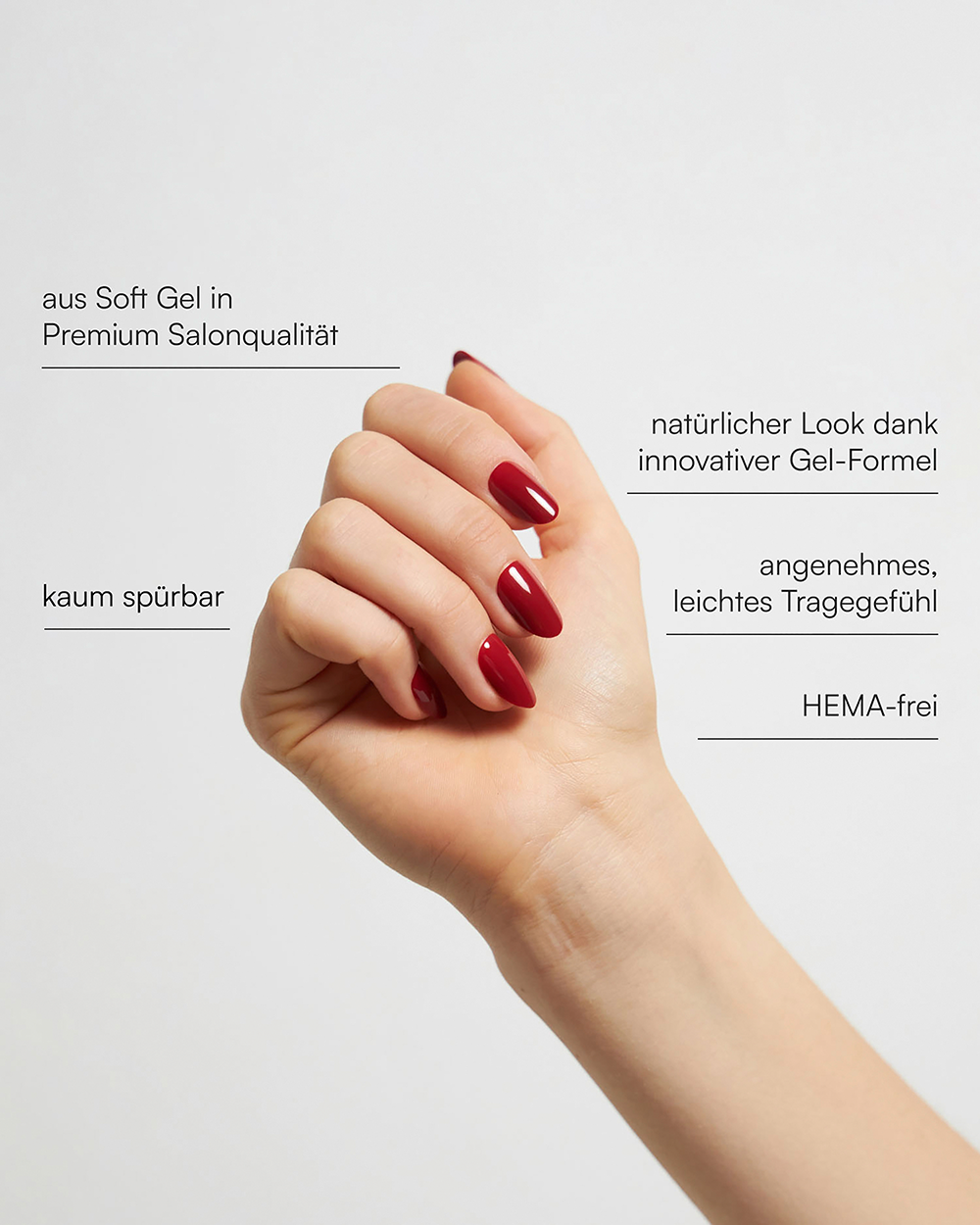 Bild: DOONAILS Soft Gel Press Ons Moncheri
