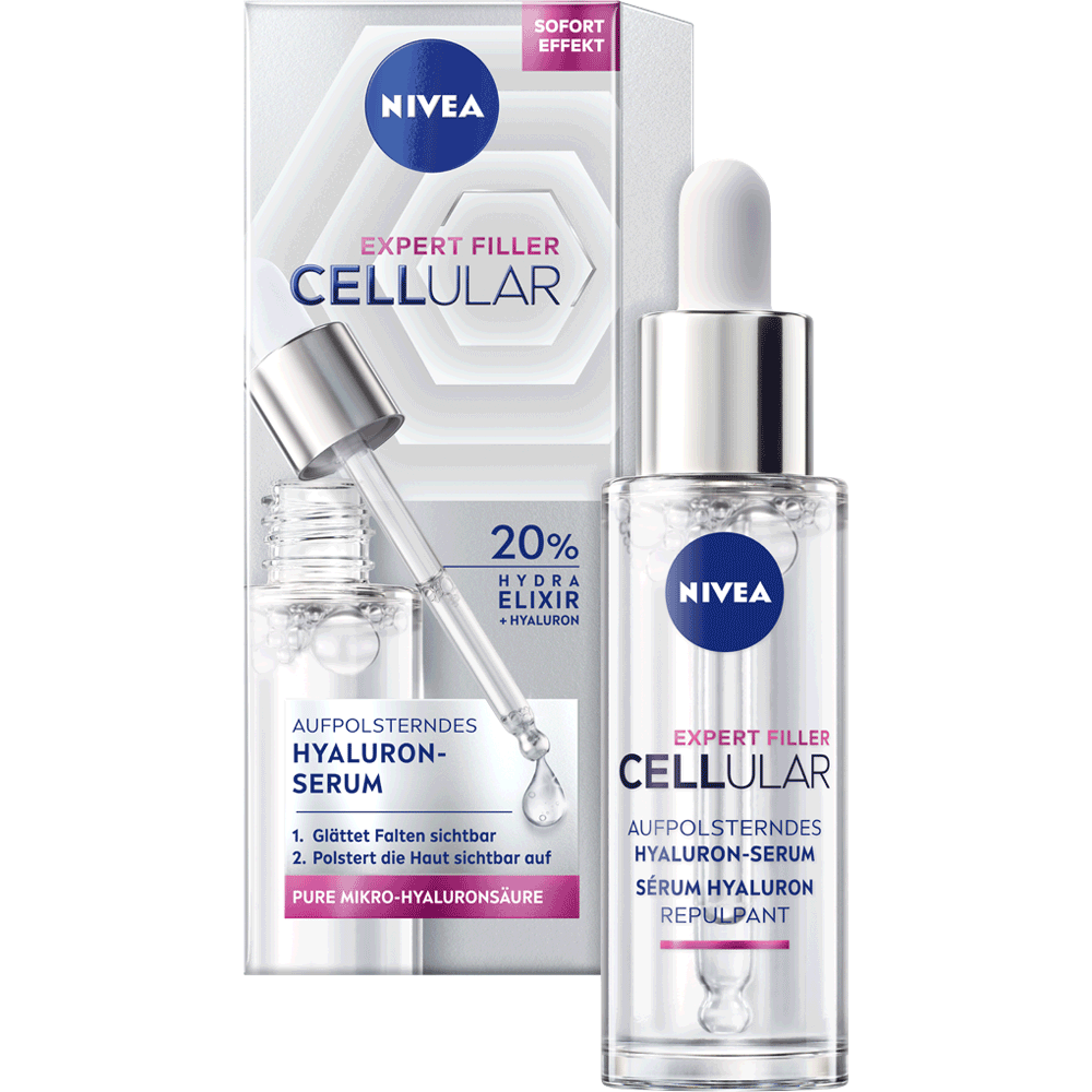 Bild: NIVEA Cellular Expert Filler Aufpolsterndes Hyaluron Serum