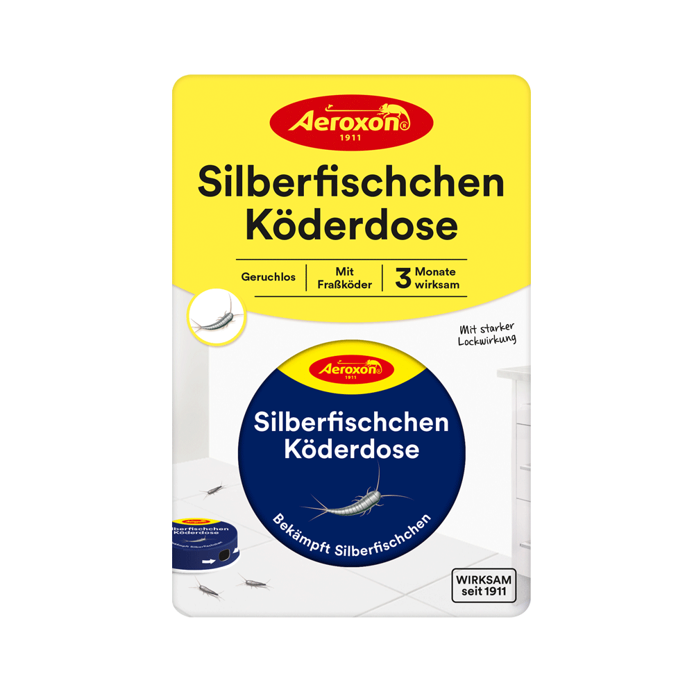 Bild: Aeroxon Silberfischchen Köderdose