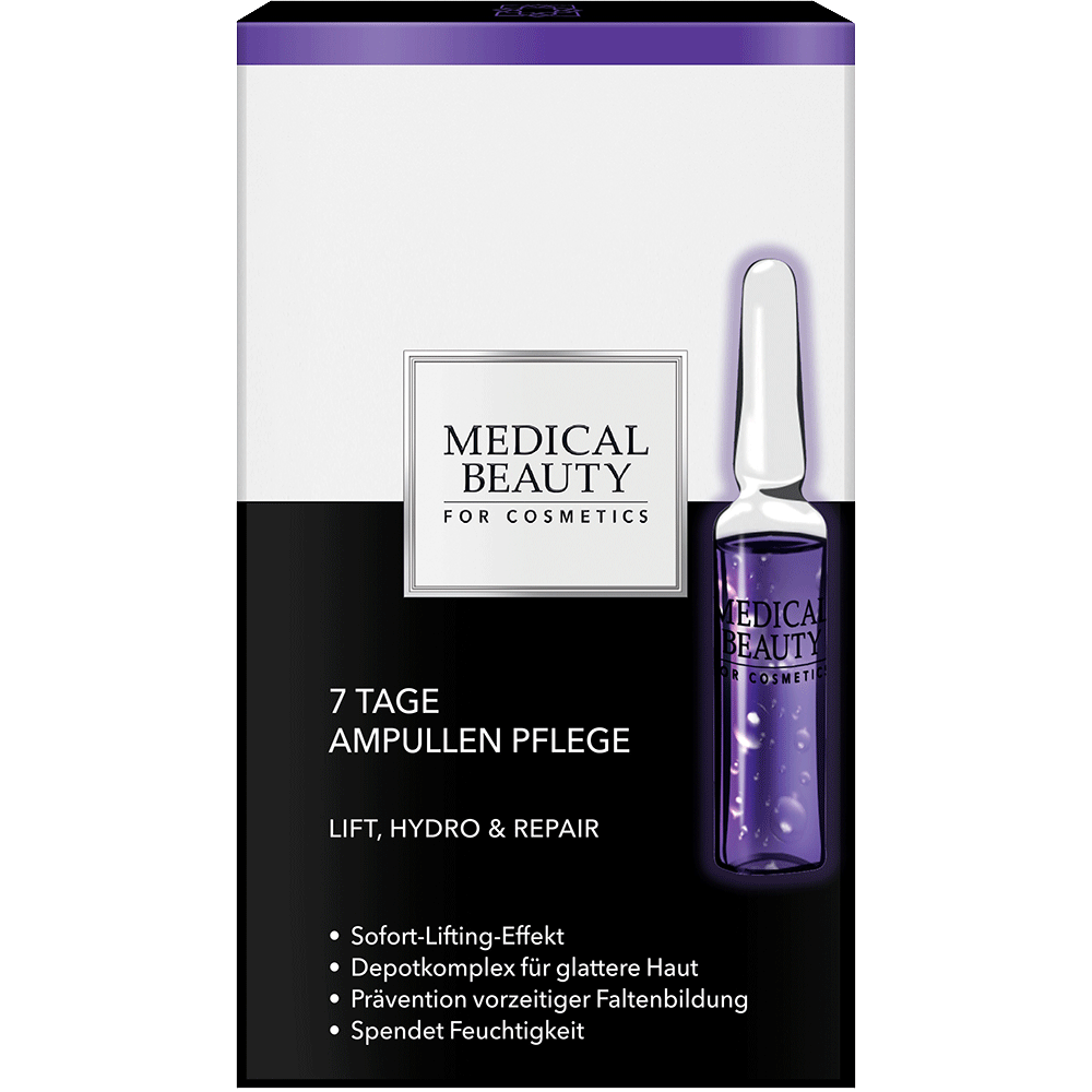 Bild: MEDICAL BEAUTY for Cosmetics 7 Tage Ampullen Pflege