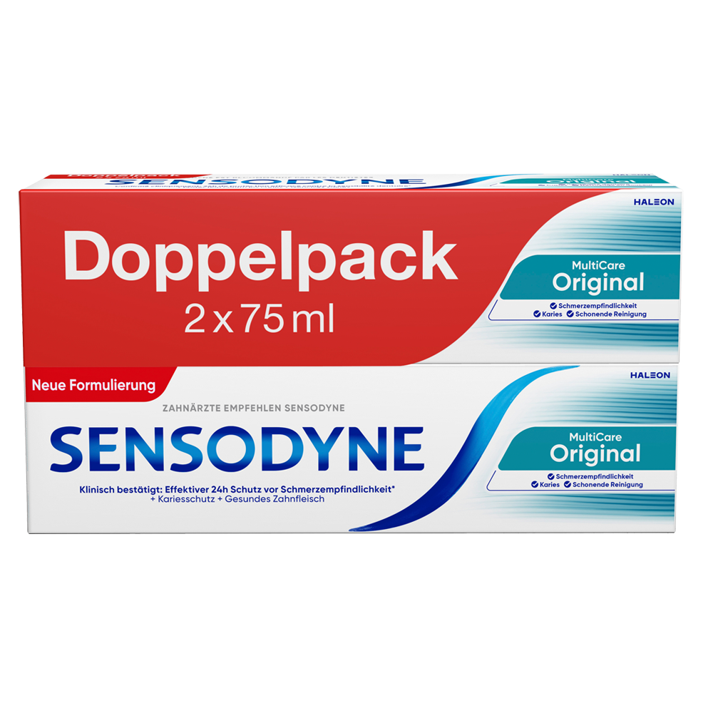 Bild: SENSODYNE Zahncreme Multicare Original Doppelpack
