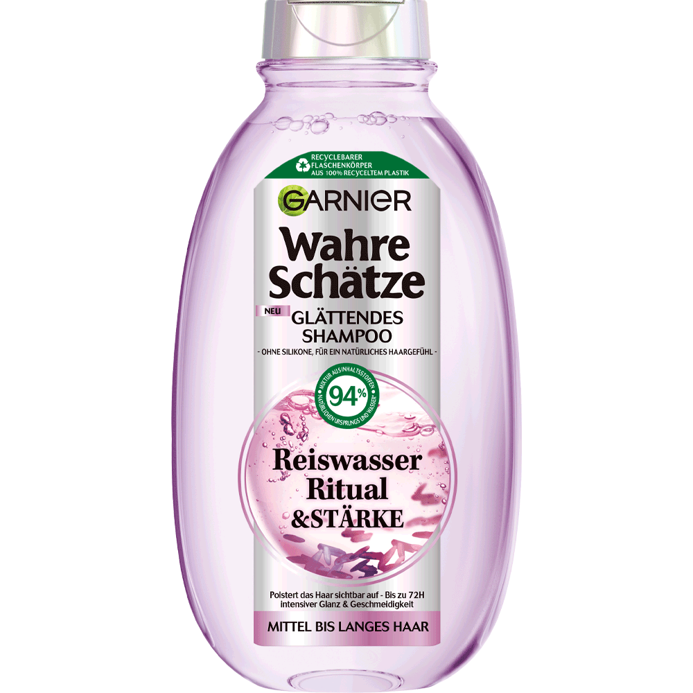 Bild: GARNIER Wahre Schätze Reiswasser Ritual Shampoo