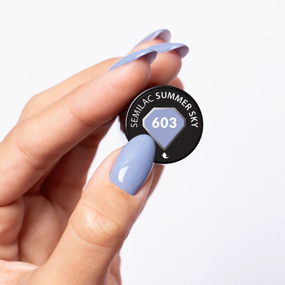 Bild: Semilac UV Nagellack Summer Sky