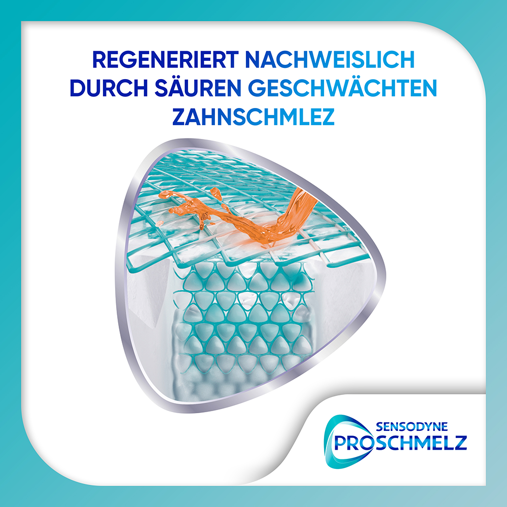 Bild: SENSODYNE Proschmelz Zahnpasta Zahnschmelz Repair Whitening Cool Mint